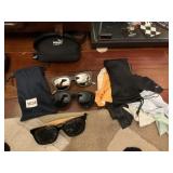 PUGS SUNGLASSES (2), TORTOISE SHELL SUNGLASSES W/