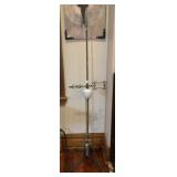 VINTAGE WEATHERVANE W/ ARROW DIRECTIONAL, WHITE