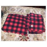 EDDIE BAUER HOME RED AND BLACK BUFFALO CHECK