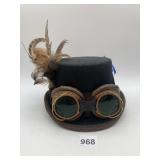 SCALA CLASSICO TOP HAT, WOOL, FEATHER ACCENTS,