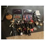 PLAYMATES TOYS STAR TREK ACTION FIGURES (8) AND