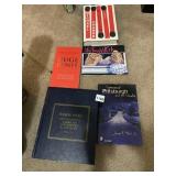 ASSORTED BOOKS (4), INCL MICHAEL CHABON MOONGLOW,