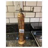 ATLAS PEPPER MILL IMPORTS COPPER PEPPER MILL,