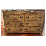 AMERICAN SIGNATURE COLLECTION DRESSER, RUSTIC