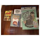 ASSORTED HUMOR BOOKS AND COLORING BOOK, INCLUDES
