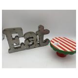 METAL EAT SIGN, INDUSTRIAL STYLE, WELDED