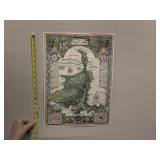 PICTORIAL MAP OF FRICK PARK, PITTSBURGH,