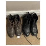 VINCE CAMUTO LACE-UP BOOTS, UNBRANDED WINGTIP