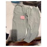 LIGHT GREEN ATHLETIC JOGGER PANTS (2).