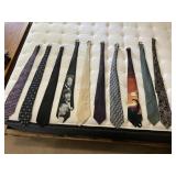 ASSORTED MENS NECKTIES, VARIOUS PATTERNS, MAKERS
