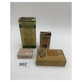 VINTAGE MEDICINE BOXES, WAMPOLE
