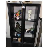 BLACK CUBE SHELVES CONTENTS NOT INCLUDLED