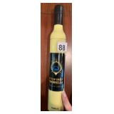 VINRELLA TOP SHELF UMBRELLA, BOTTLE-SHAPED CASE,