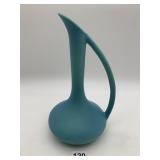 VAN BRIGGLE STUDIO POTTERY VASE, TURQUOISE MATTE