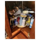 ASSORTED HOUSEHOLD CLEANING SUPPLIES INCL METHOD