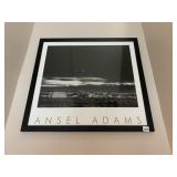 ANSEL ADAMS FRAMED PHOTOGRAPHIC PRINT, MOONRISE