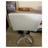 DAYLIGHT THERAPY LAMP, ADJUSTABLE STAND, SILVER