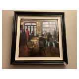 MICHAEL FLOHR "RED DRESS" ENHANCED GICLEE CANVAS