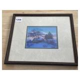 MAXFIELD PARRISH A NEW DAY PRINT, VTG CHRISTMAS