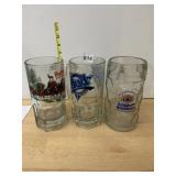 BEER MUGS, BUDWEISER CLYDESDALE, BUD KING OF