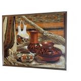 VALENZUELA OIL PAINTING ON CANVAS, SOUTHWESTERN