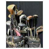 VTG GOLF CLUBS, WOOD DRIVERS, IRONS, PUTTERS,