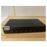HOMELECH HTS6 SPEAKER SELECTOR, 6-ZONE, BLACK