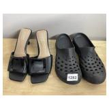 ALFANI STEP N FLEX SLIDE SANDALS (SIZE 5M), EASY