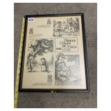 SHIP OLSON PRINT, THREE TALES OF JACK THE CAT,