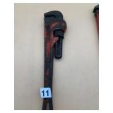 RIDGID HEAVY DUTY PIPE WRENCH.