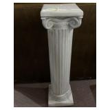 CLASSICAL STYLE PEDESTAL COLUMN, FLUTED SHAFT,