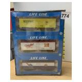 LIFE-LIKE HO SCALE 6-PAK OF FAMOUS BREWERY CARS,