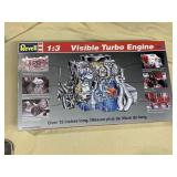 REVELL 1:3 VISIBLE TURBO ENGINE MODEL KIT,