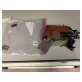 ASSORTED PLASTIC MODEL BUILDING COMPONENTS,
