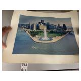 PITTSBURGH BY DAY PRINT, COLORPHOTO BY DALE