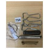 ASSORTED VTG BEER BOTTLE OPENERS, BUD LIGHT