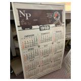 NORTHERN PACIFIC RAILWAY VTG 1959 CALENDAR