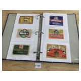 VINTAGE EAST GERMAN BEER LABEL COLLECTION IN