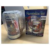CORONA EXTRA PARROTDISE TOO COLLECTOR STEIN, NIB,