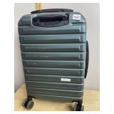DELSEY PARIS HARDSIDE SPINNER LUGGAGE, GREEN,