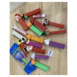 PEZ CANDY DISPENSERS, ASSORTED CHARACTERS INCL