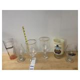 ASSORTED BEER GLASSWARE, INCLUDES PILSNER