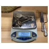 STERLING HANDLE CAKE KNIFE AND CAKE SLICER,