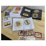 COLLECTION OF VTG BREWERY ADVERTISING PATCHES,