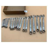 CRAFTSMAN COMBINATION WRENCHES, ASSORTED SIZES