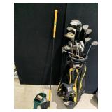 NFL PITTSBURGH STEELERS GOLF BAG W/ ASSORTED