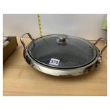 CURTIS STONE NON-STICK SKILLET W/ GLASS LID,