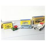 MATCHBOX SERIES DIE-CAST VEHICLES (3), INCLUDES