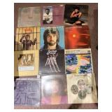 VINYL RECORD ALBUMS (12), ARTISTS INCLUDE CHER,