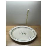 SYRACUSE CHINA OLD IVORY OVAL SERVING PLATTER,